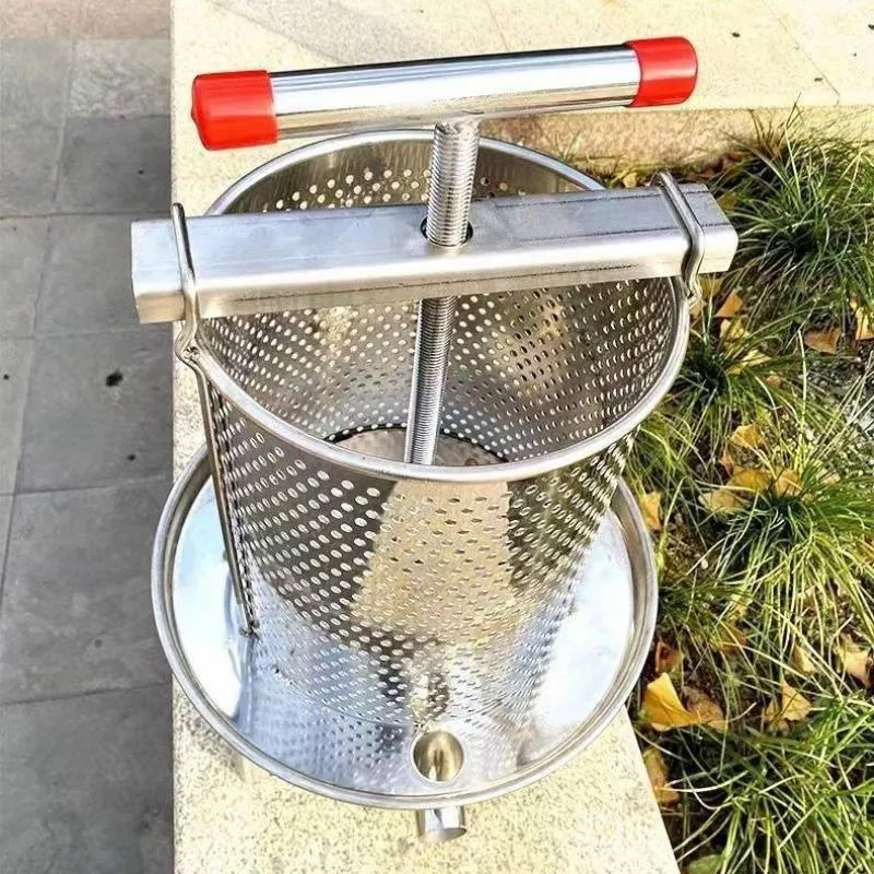 Máquina Manual de prensado de miel, prensador de miel de abeja, Extractor de cera de abejas, herramientas de prensado de miel, exprimidor de frutas, trituradora de vino - imagen 2