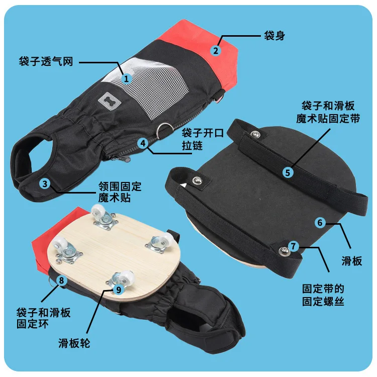 Silla de ruedas para perros con discapacidad – Soporte al caminar - imagen 3
