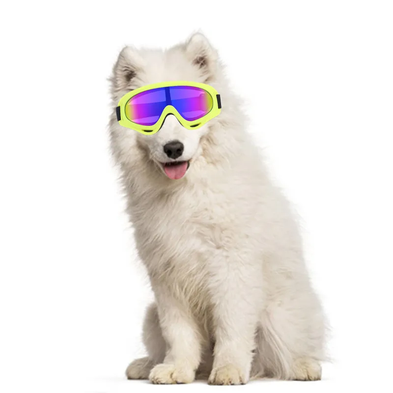 Productos para mascotas Gafas para perros grandes Protección contra el viento y la nieve Gafas de sol con protección UV Gafas para deportes al aire libre - imagen 3