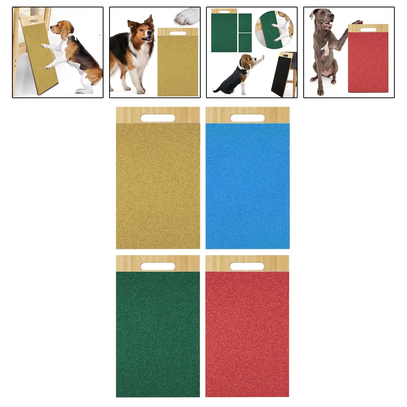 Dog Scratch Pad Dog Nail Grind Claws, Lightweight 14.6 X 8.7 Inch Dog Nail for