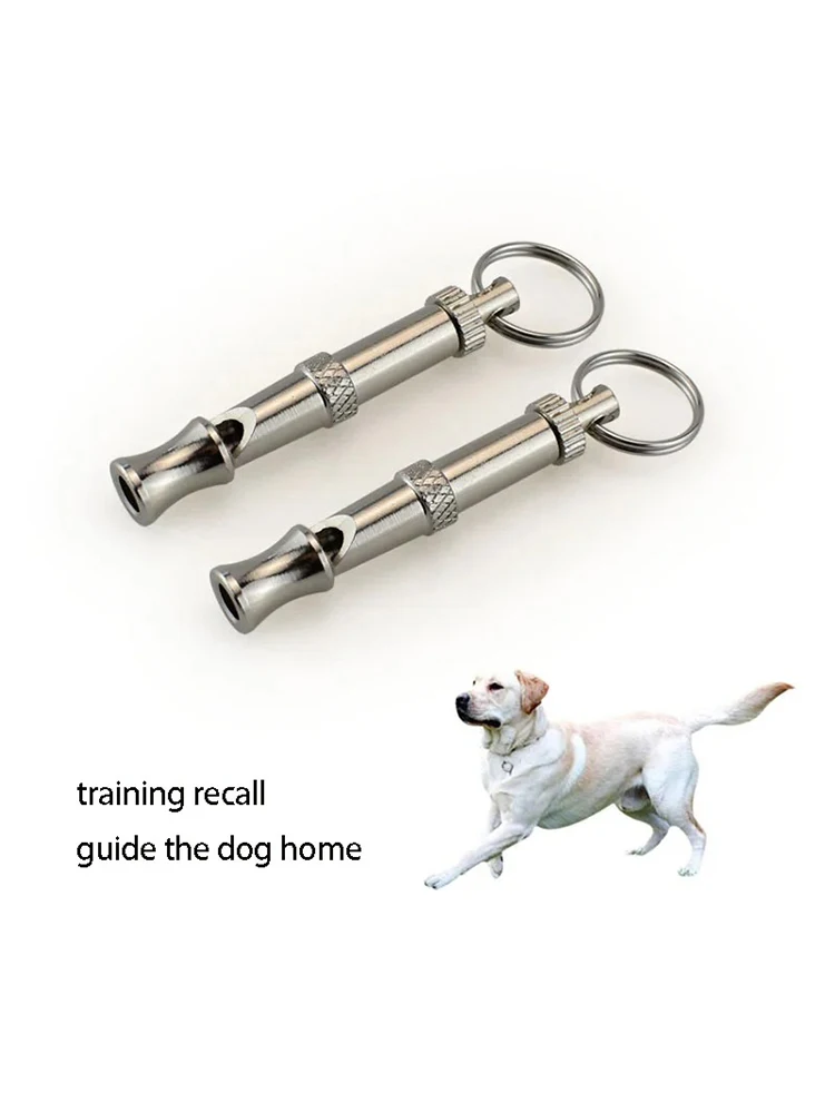 Silbato ultrasónico de entrenamiento para perros, dispositivo para dejar de ladrar, flauta de entrenamiento silenciosa, llavero de Control de comportamiento para cachorros, suministros para mascotas - imagen 3