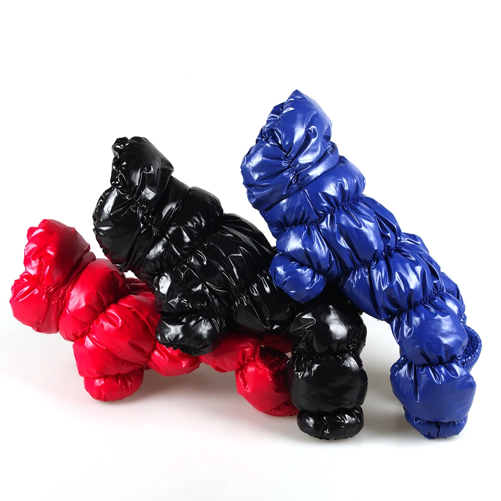 Ropa impermeable para perro, mono personalizado para mascotas, chaqueta de invierno, ropa cálida para perros pequeños, Bulldog Francés, cachorro, Chihuahua, York, gatos - imagen 4