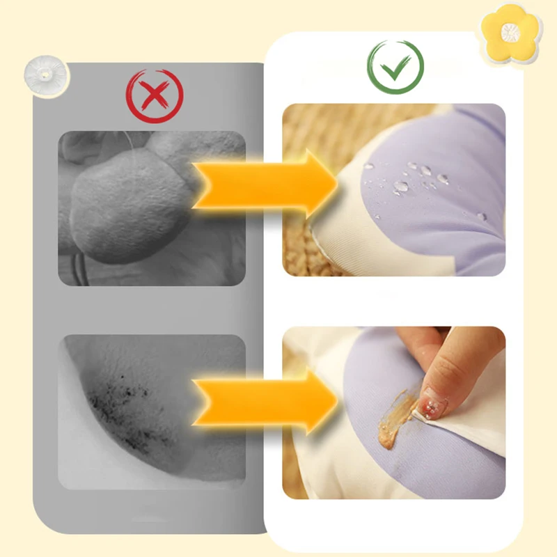 HOOPET Collar para gatos Círculo de Elizabeth para cachorros Gatos Protector ajustable para mascotas Collar para el cuello antilamer Forma de flor de 6 colores - imagen 4