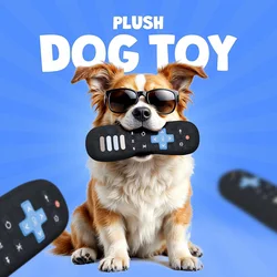 Juguete interactivo chirriante para perros – forma de control remoto