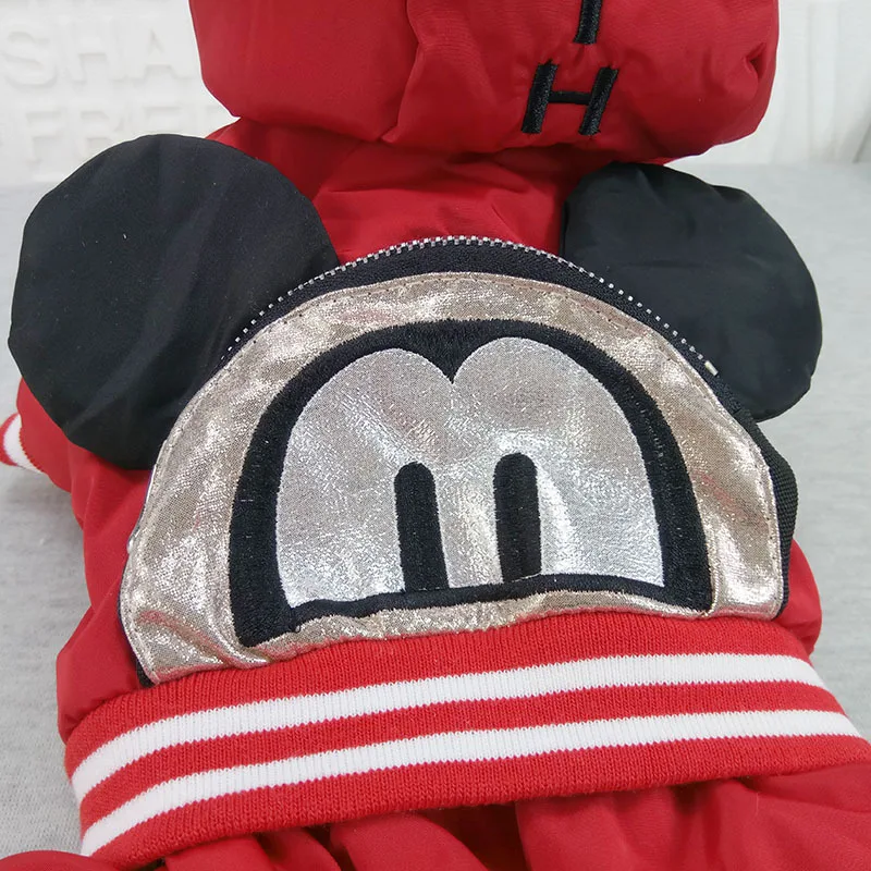 Ropa bonita para mascotas, abrigo de algodón para perros de invierno, ropa para mascotas, camisa térmica de esquí, suministros para perros - imagen 3