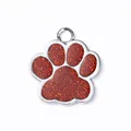 Dog paw-Red