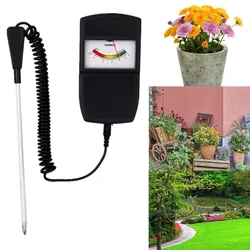 Medidor de pH de suelo para jardín – Tester de acidez y humedad