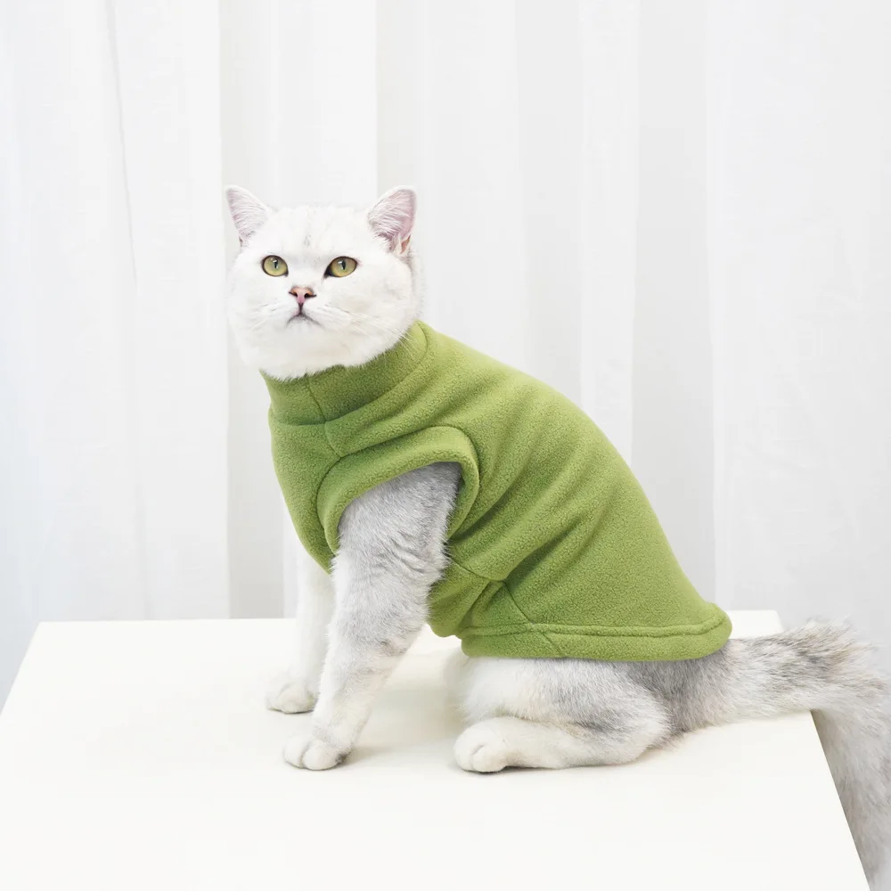Chaleco polar cálido para gatos y perros – suave y abrigante - imagen 3