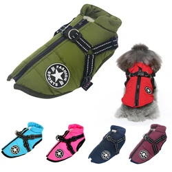 Abrigo impermeable con arnés para perro grande – Chaqueta Labrador
