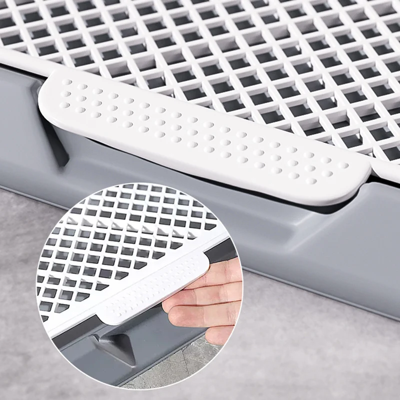 HOOPET-inodoro para perros, inodoro de entrenamiento para mascotas, Teddy, antisalpicaduras, inodoro para perros, suministros para perros - imagen 4