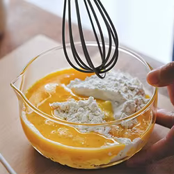 Cuenco de vidrio resistente al horno, huevos y yogur – 350 ml