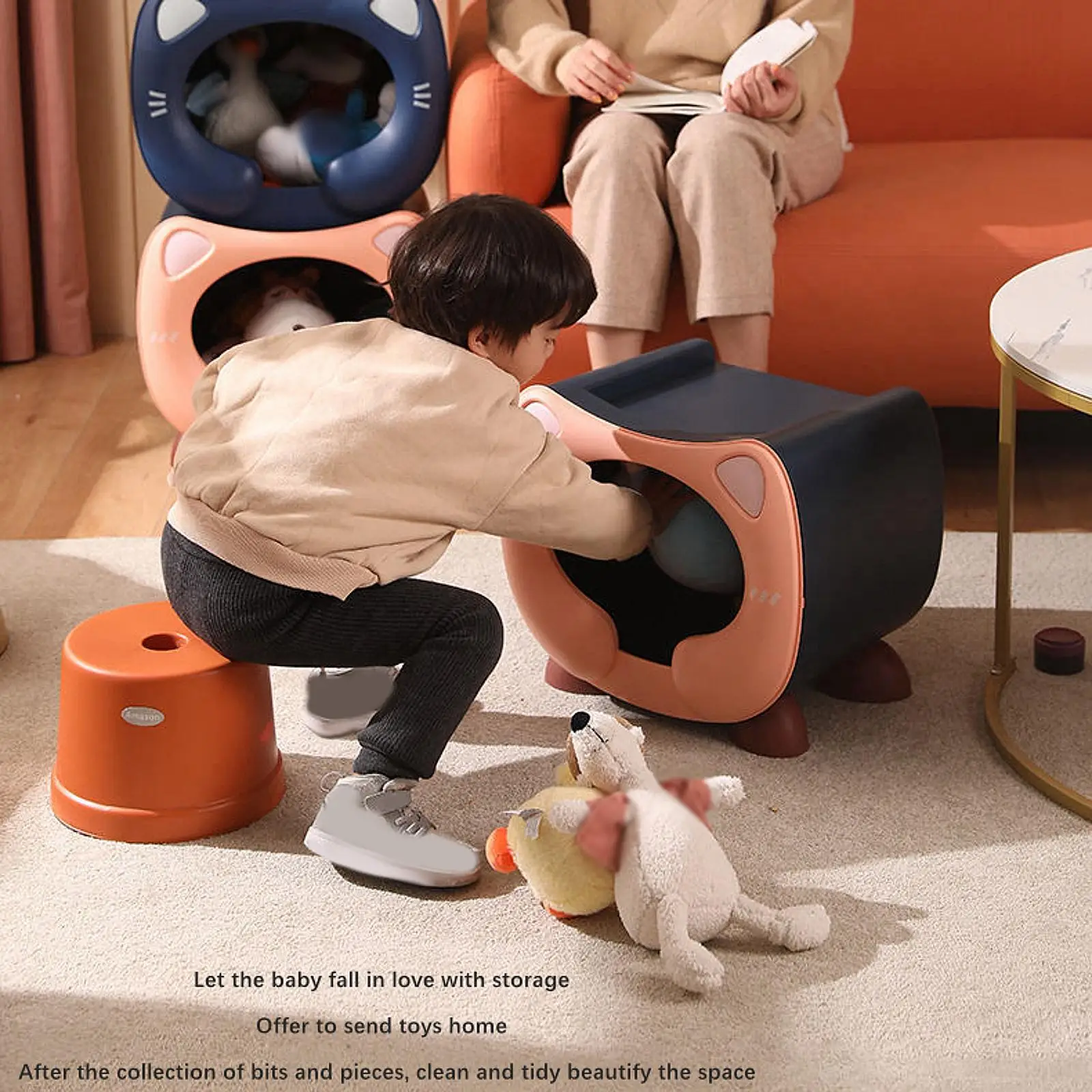 Toy Box Multipurpose Container Storage Bin Kids Toy Storage Organizer for Household Playroom Nursery Room Kids Bedroom Puzzles Toy Box Multipurpose Container Storage Bin Kids Toy Storage Organizer for Household Playroom Nursery Room Kids Bedroom Puzzles