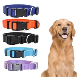 Collar ajustable para perros y gatos de tamano pequeno a mediano