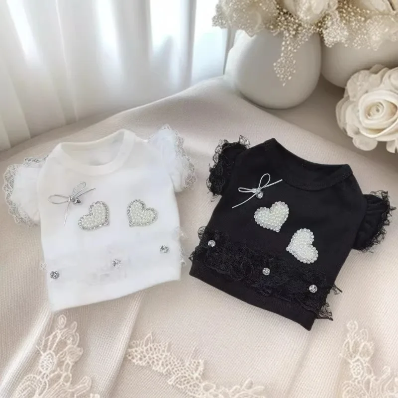 Vestido princesa encaje fino para gatos, perros pequeños y cachorros - imagen 3
