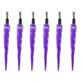 Purple 6 Pcs