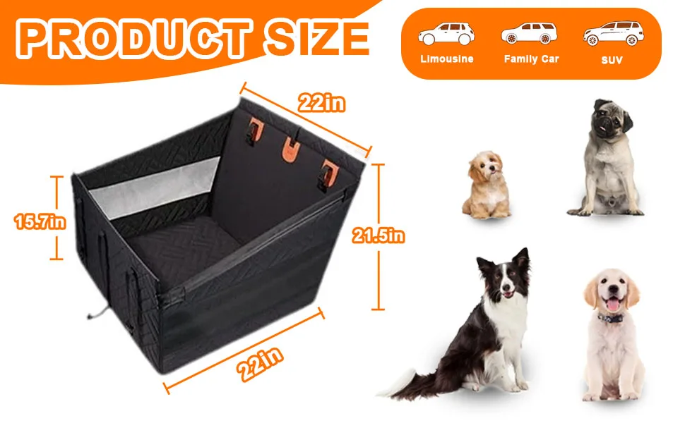 Back Seat Extender for Dogs
