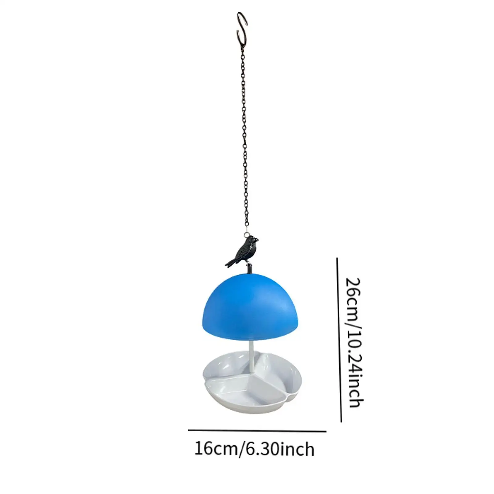 Outdoor Hanging Bird Feeder Bird Lover Gift Birdfeeder for Courtyard Patio