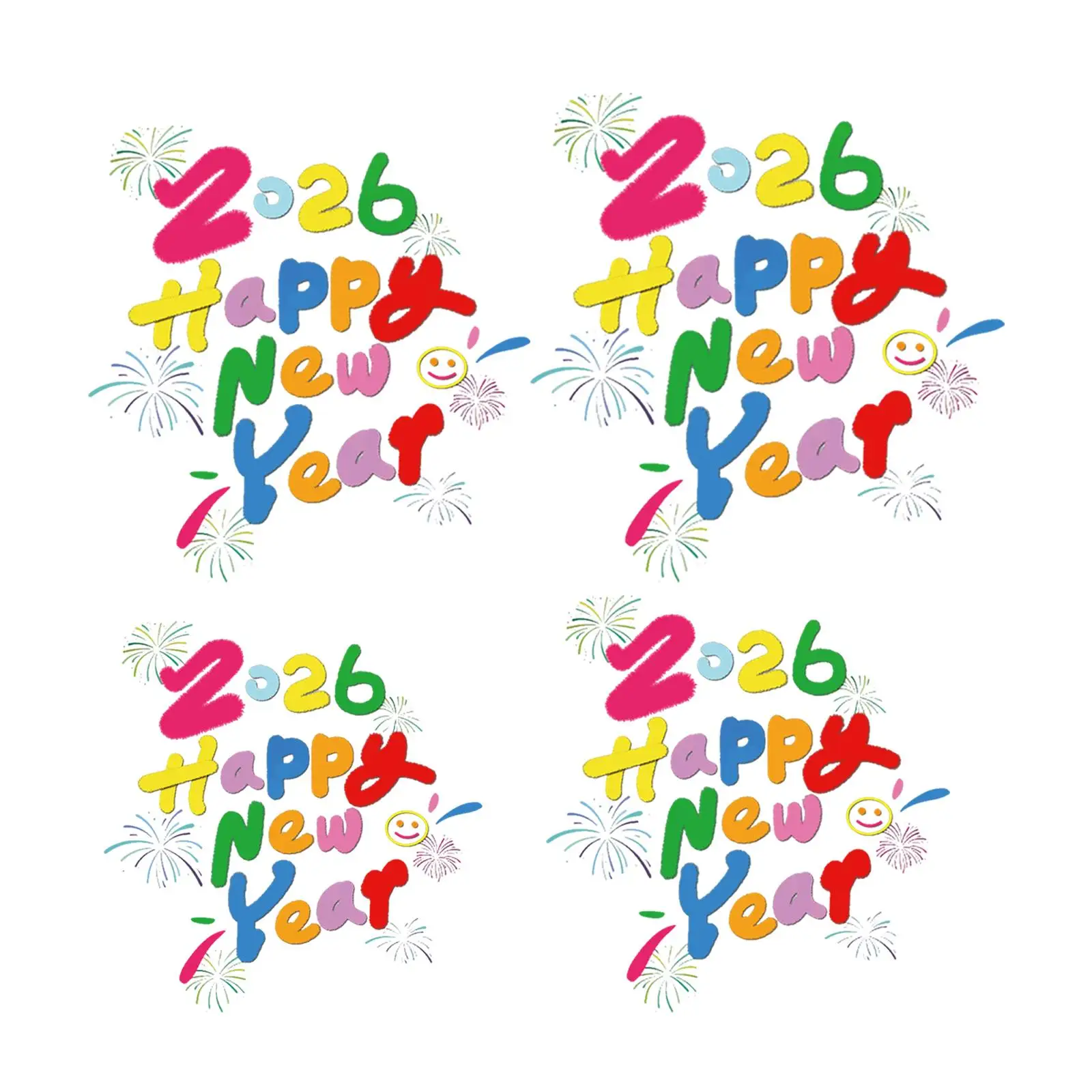 Calcomanía de caballo de dibujos animados de PVC para ventana de Año Nuevo, pegatina estática festiva para decoración del hogar de Año Nuevo Chino, eventos de fiesta - imagen 3