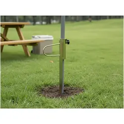 Anclaje de sombrilla de playa para perros - Estaca metálica