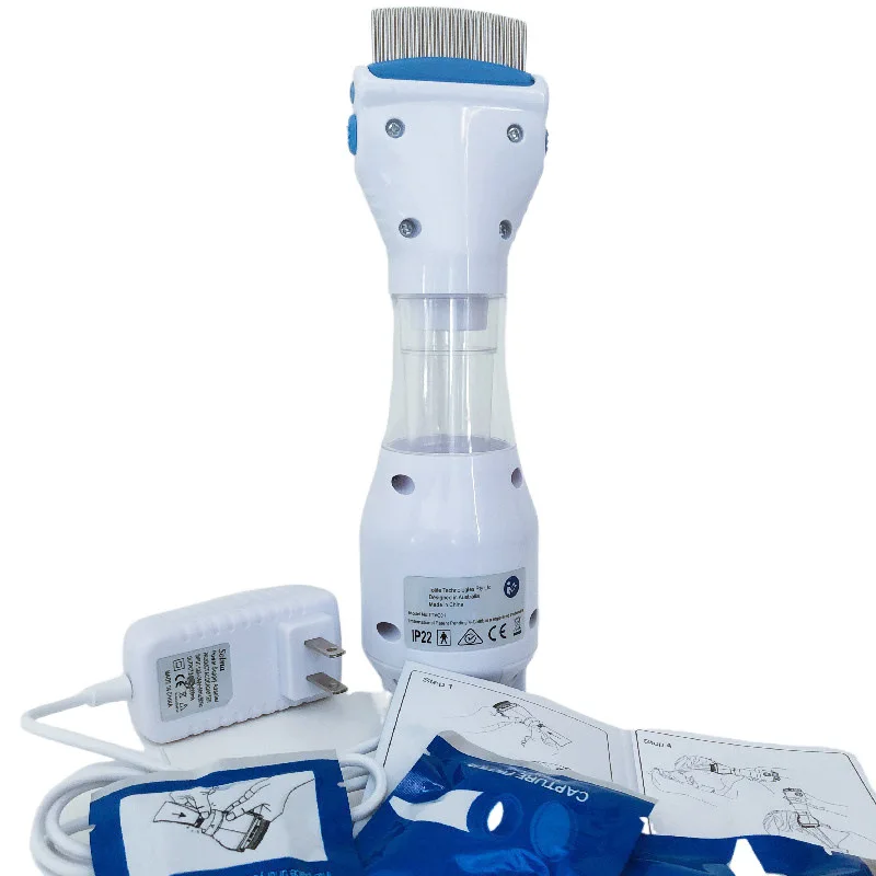 Eliminador de piojos para mascotas, limpiador eléctrico de pelo para perros y gatos, eliminación de garrapatas, peine para pulgas, recogedor de piojos, productos para mascotas - imagen 5