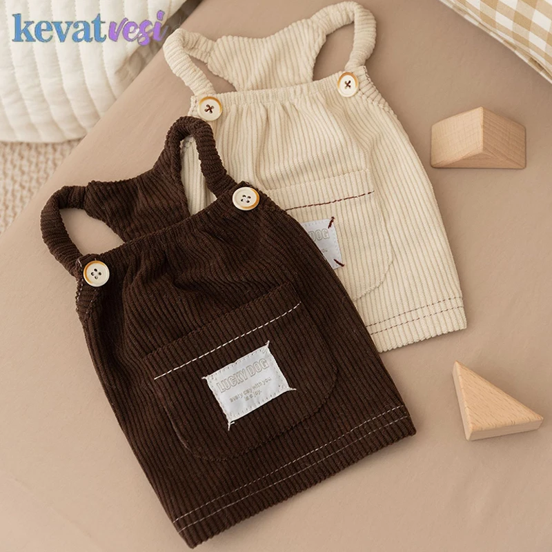 Ropa de otoño e invierno para perros, chaleco para perros Maillard para perros pequeños y medianos, vestido para cachorros, ropa para Chihuahua Yorkie, accesorios para perros