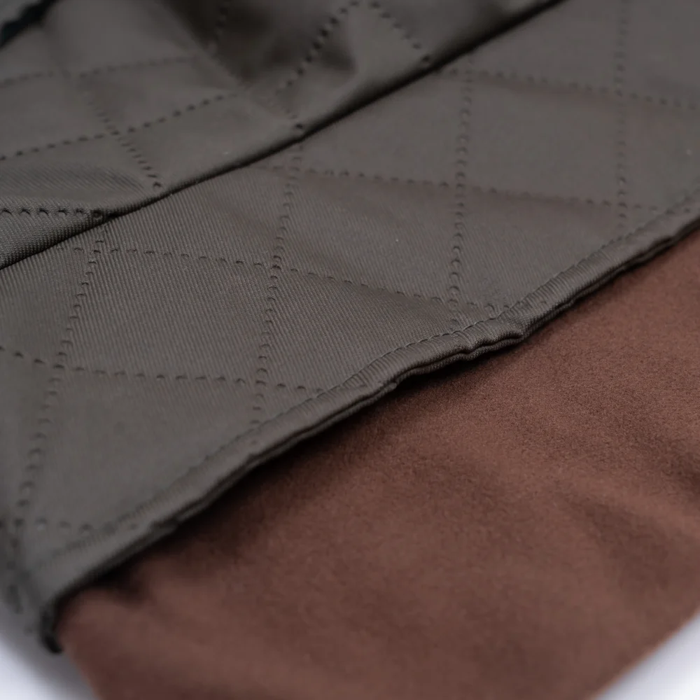 Chaquetas acolchadas de cera para perros, abrigos resistentes al agua de cuello alto, chaleco para mascotas, ropa para perros pequeños, medianos y grandes, Invierno - imagen 4