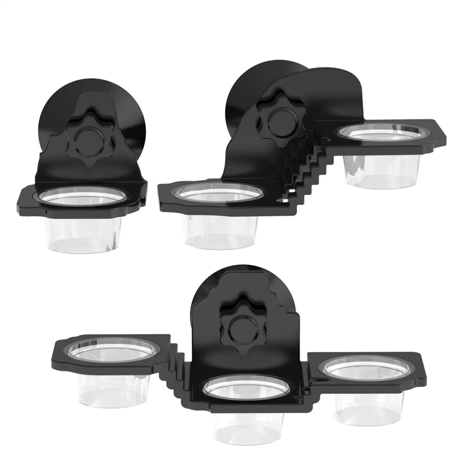 Reptile Feeder with Suction Cup Feeding Container for Bearded Dragon Gecko