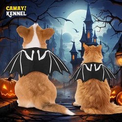 Disfraz de Halloween para perros con alas de murciélago cómodo