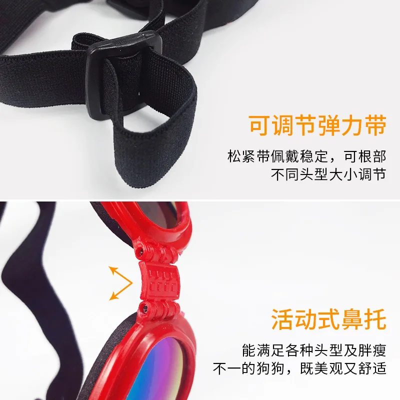 Gafas solares UV para perros – Plegables, ligeras y protectoras - imagen 3
