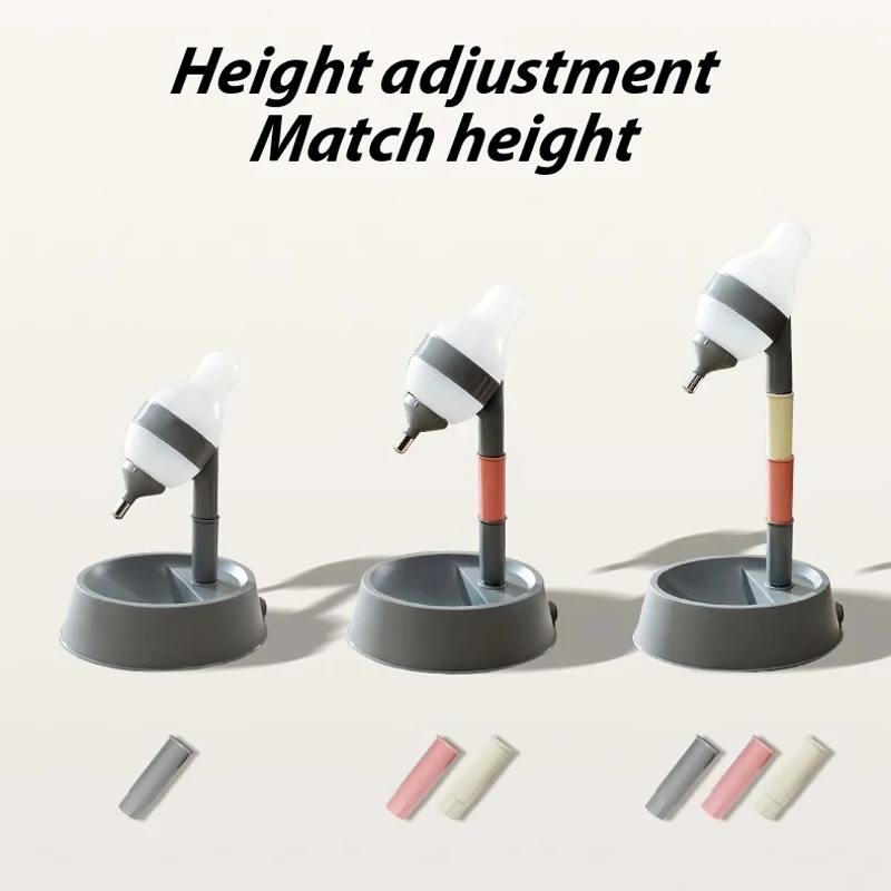 Comedero automático para mascotas, cuenco de comida con dispensador de agua, altura ajustable, soporte elevado para beber, suministros para mascotas - imagen 4