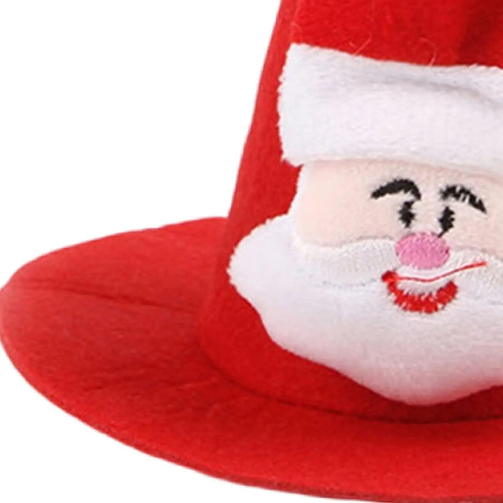Gorro de Navidad para mascotas, tocado para mascotas, encantador vestido de Navidad para gatos pequeños y medianos, gorros para gatos para celebración navideña - imagen 5
