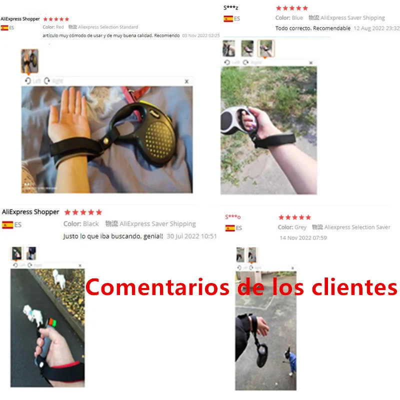 Correa de manos libres para perros, pulsera ajustable, accesorios para perros, anillo, andador, suministros para mascotas,correa retractil perro,correa doble para perros,correa perros,correas para perro, - imagen 5