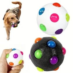 Pelota brillante con purpurina para perros – Juguete masticable