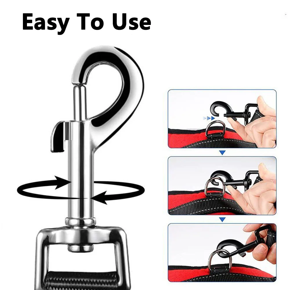 Correa de seguridad para perros dos en uno, cinturón de seguridad para coche para mascotas, correa para perros, cinturón de seguridad para asiento trasero, arnés ajustable para perros, Collar, accesorios para mascotas - imagen 2