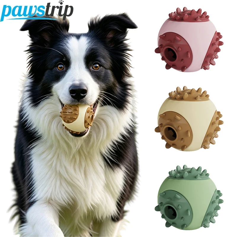 Juguetes masticables para perros dispensadores comida resistentes - imagen 3
