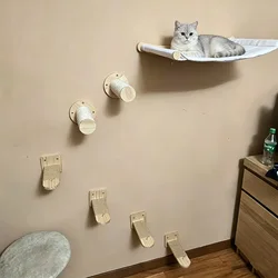 Árbol rascador para gatos con hamaca y plataformas de juego