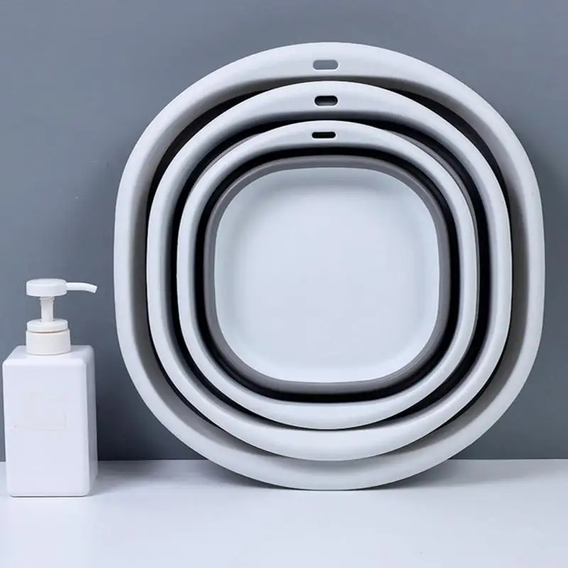 Lavabo de lavandería plegable portátil, lavabo de viaje, lavabo plegable duradero, baño, suministros para el hogar - imagen 4