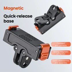 Adaptador magnético liberación rápida para DJI Osmo Action 4 y 5 Pro