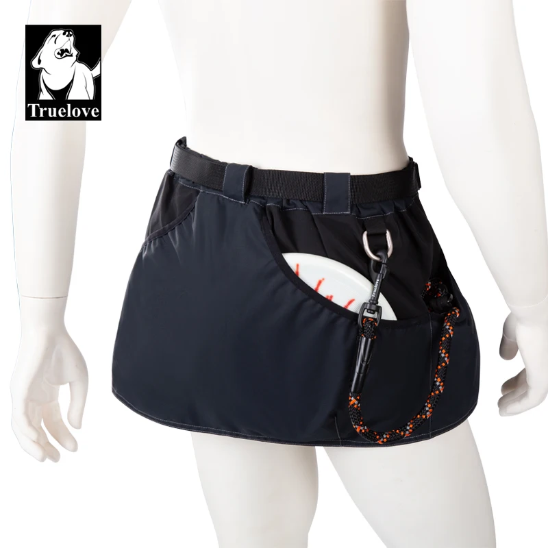 Truelove falda de entrenamiento de mascotas para hombres y mujeres, tela de entrenamiento de perros con múltiples bolsillos, entrenadores de mascotas profesionales, propietario de mascotas, TLQ1901 - imagen 2