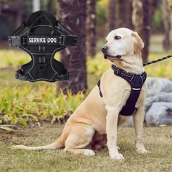 Arnés reflectante para perros – Chaleco seguro con correa
