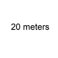 20 meters