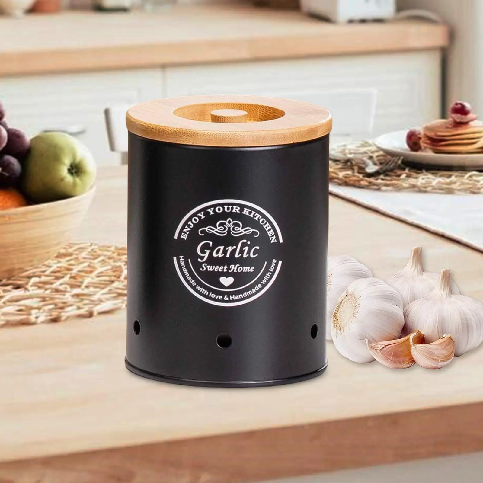 Vegetables Storage Bin, with Lid and Handle, Fresh Vegetable Keeper, Kitchen Organization Kitchen Storage Canister Vegetables Storage Bin, with Lid and Handle, Fresh Vegetable Keeper, Kitchen Organization Kitchen Storage Canister