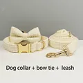 Bow Collar Leash Set