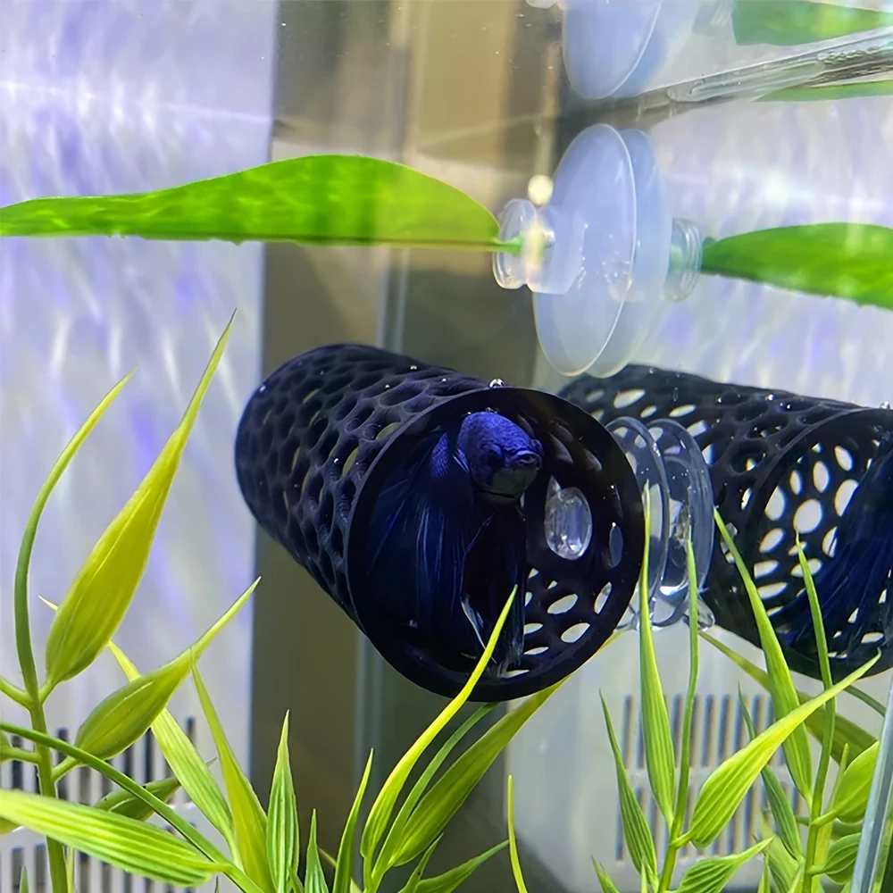 Hamaca flotante con ventosa para pez betta: escondite y descanso - imagen 3