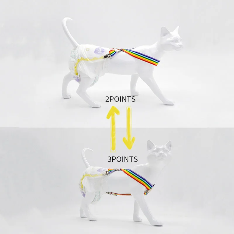 Tirantes pañales perros arnés ajustable - Empaque y presentación