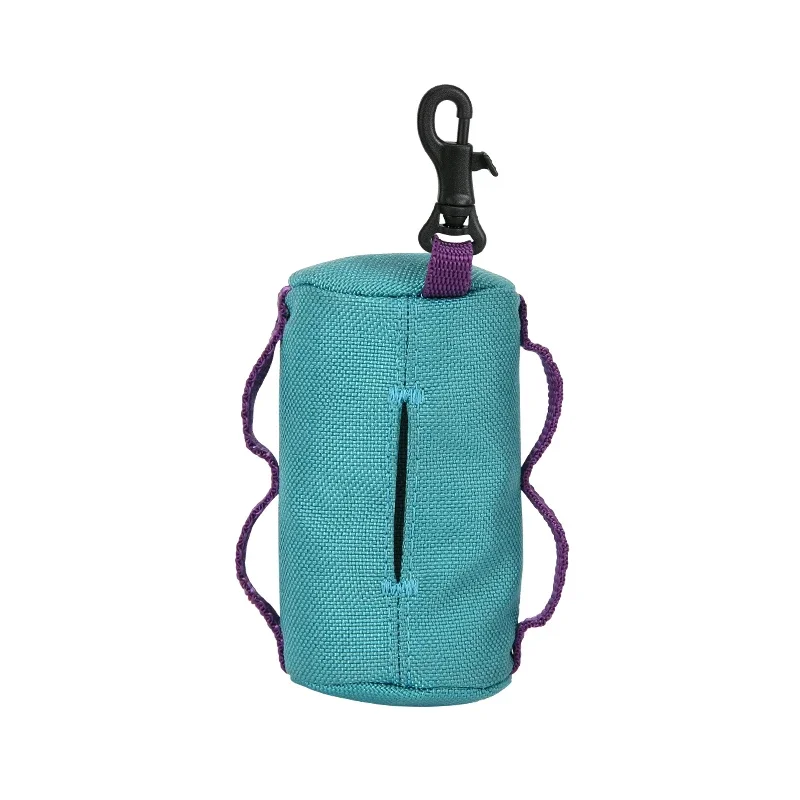 Winhyepet-bolsas para aperitivos para mascotas, bolsa con cordón para caca, bolsas de entrenamiento, recompensa, bolsa alimentadora de cintura multifuncional, contenedor de comida para exteriores para perros - imagen 2