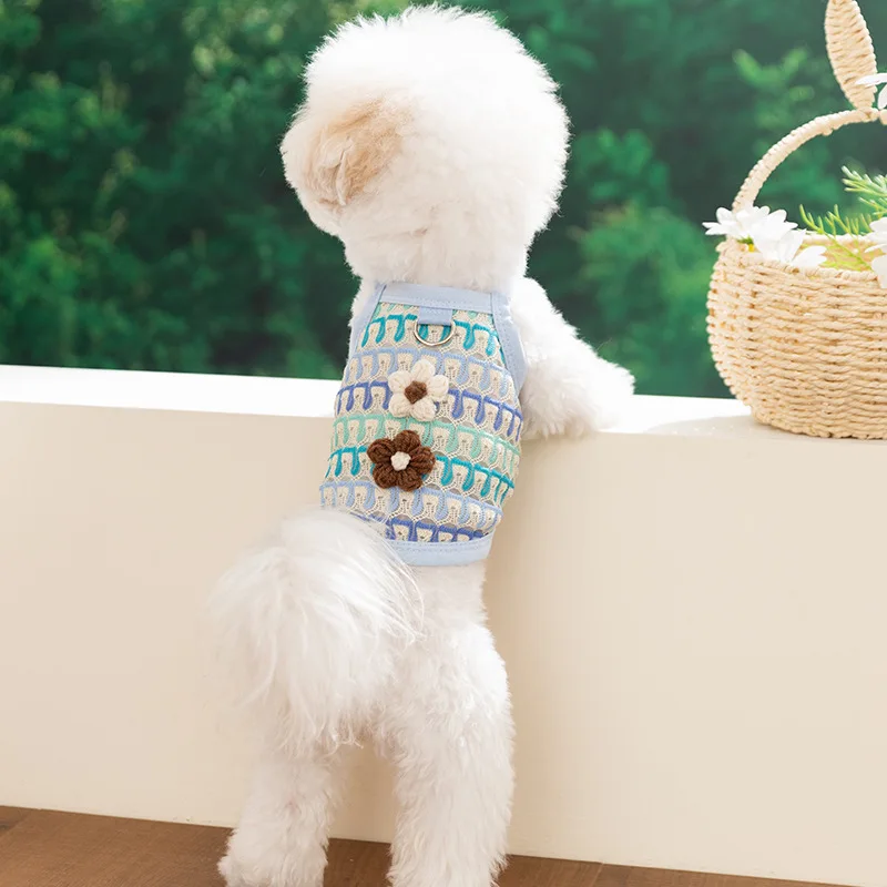 Vestidos y faldas florales para perros y gatos – Ropa de primavera - imagen 3