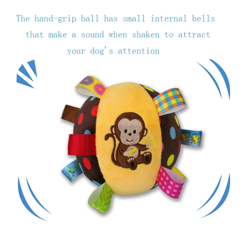 Pelota de juguete interactiva para mascotas, con sonido Ding para perros pequeños y grandes, antimordedura, flotante, suministros interactivos, juguetes para mascotas para masticar agresivos - imagen 3