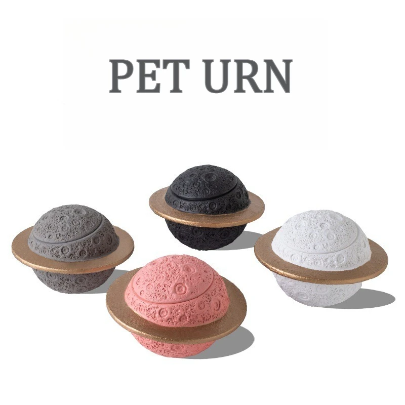 Urna para mascotas a prueba de humedad, urnas conmemorativas para perros, gatos y gatitos, urnas funerarias de cemento, recuerdos para mascotas, cajas para cenizas con memoria