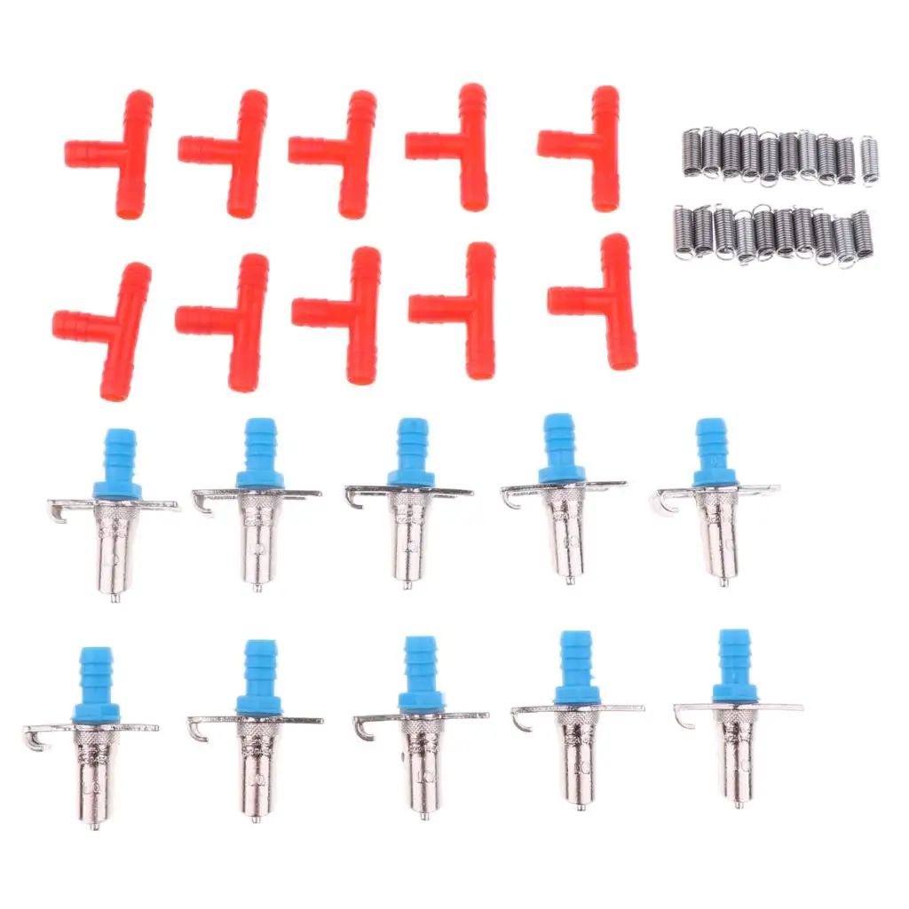 SET 10 Rabbit Water Feeders Nipples for Automated Watering System